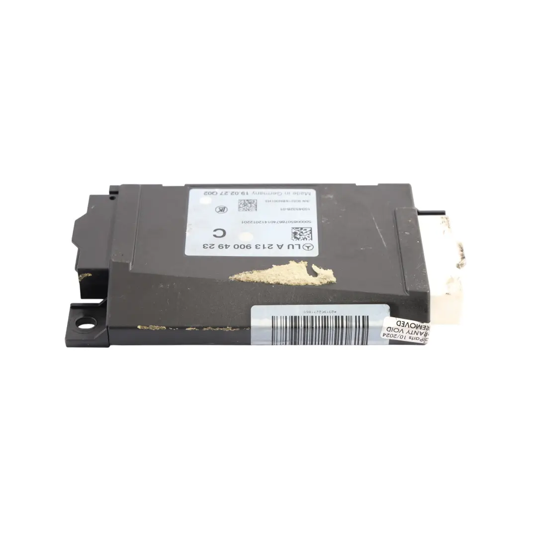 Mercedes W213 Interruttore Di Accensione Blocco Modulo Di Controllo A2139004923