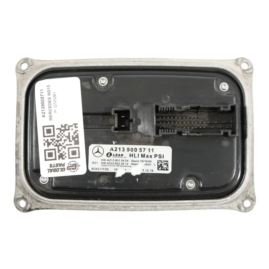 Mercedes W213 Modulo Fari LED Unità Di Controllo Anteriore Sinistra A2139005711