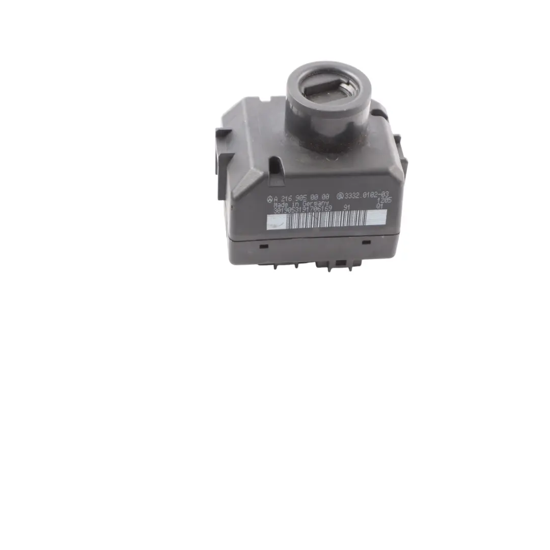 Mercedes W221 Engine Ignition Switch Barrel Key Reader Module A2169050000