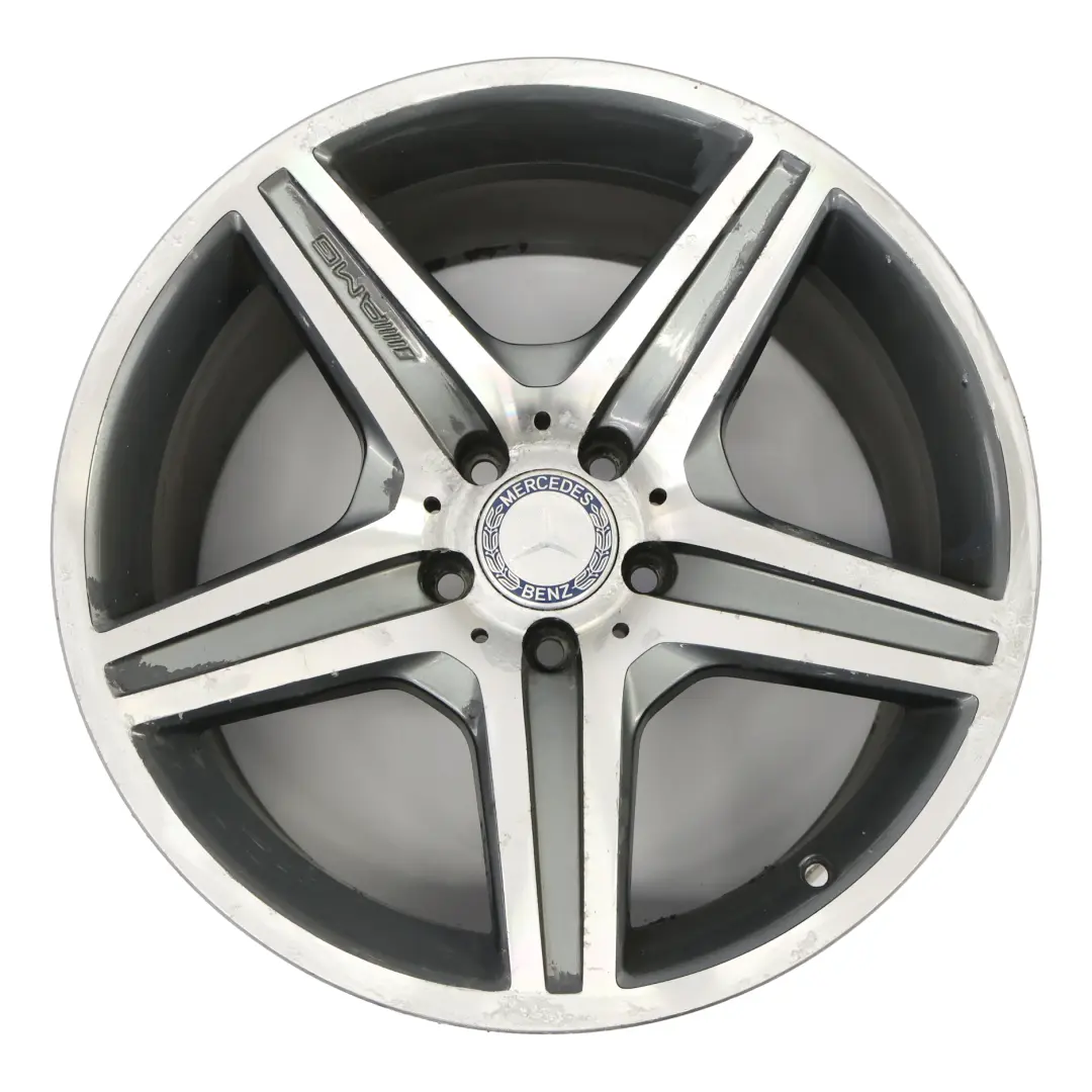 Mercedes CLS C219 AMG Rear Alloy Wheel Rim 18" 9,5J ET:28 5 Spoke A2194011802