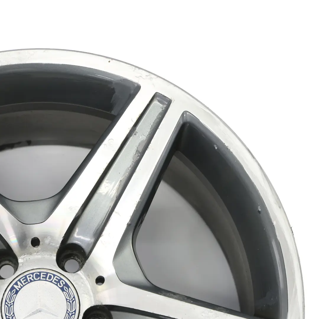 Mercedes CLS C219 AMG Rear Alloy Wheel Rim 18" 9,5J ET:28 5 Spoke A2194011802