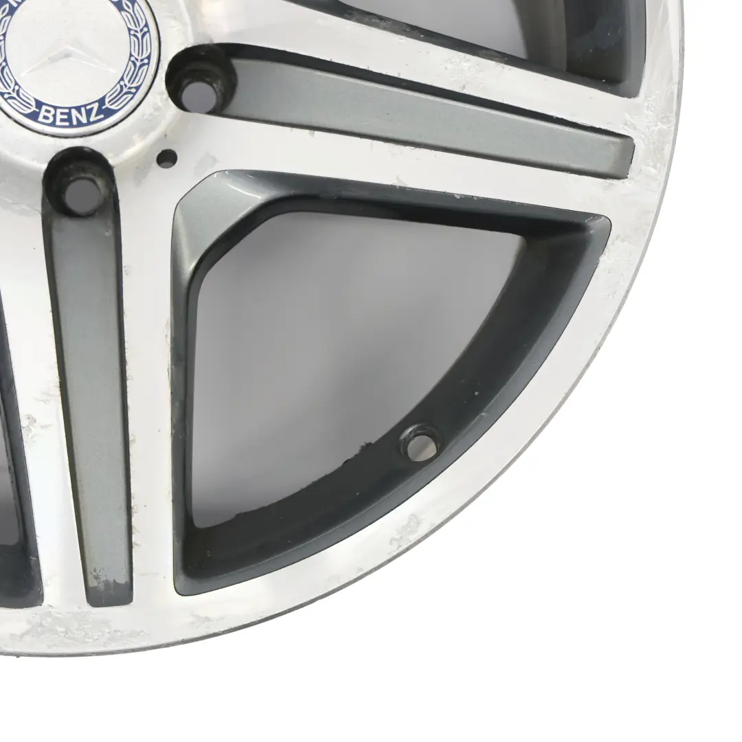 Mercedes CLS C219 AMG Rear Alloy Wheel Rim 18" 9,5J ET:28 5 Spoke A2194011802