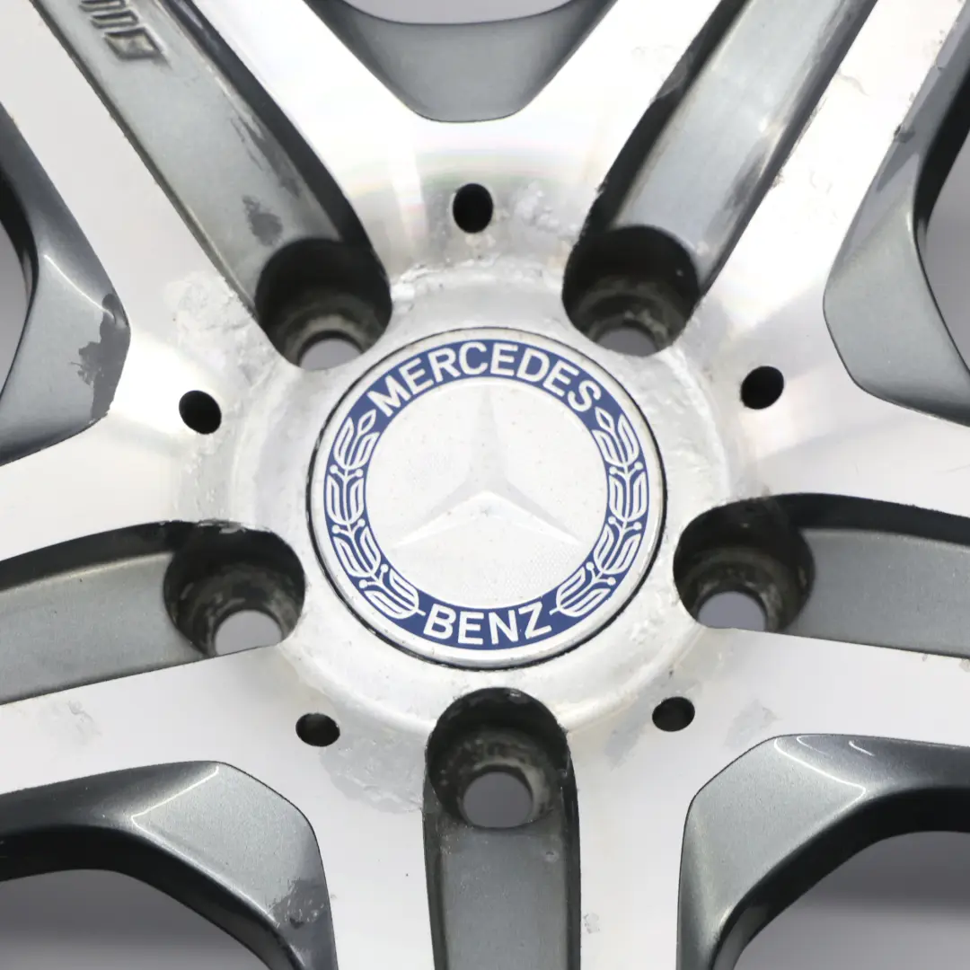 Mercedes CLS C219 AMG Rear Alloy Wheel Rim 18" 9,5J ET:28 5 Spoke A2194011802