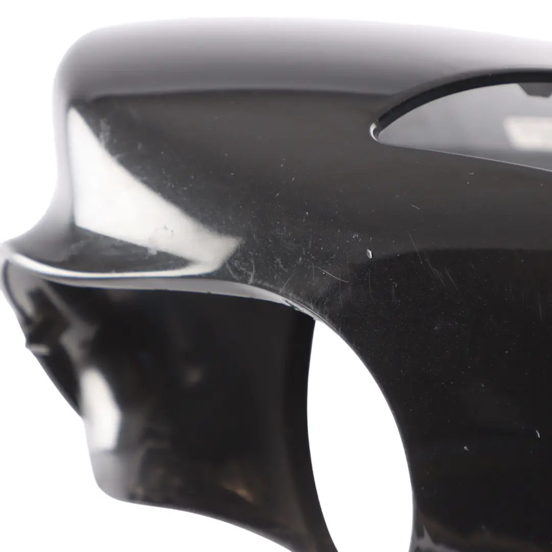 Mercedes W221 Wing Mirror Cap Left N/S Obsidian Black Metallic 197 A2198100164 