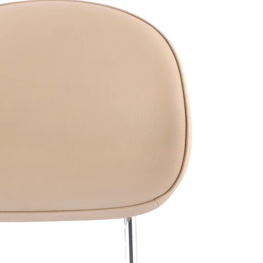 Mercedes W219 Seat Headrest Front Right O/S Head Rest Cover Leather Beige