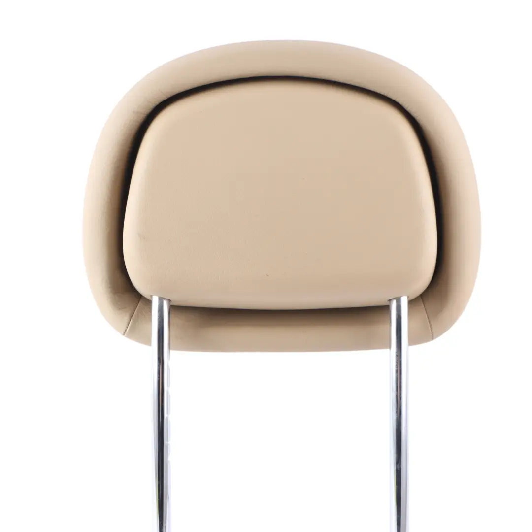 Mercedes W219 Seat Headrest Front Right O/S Head Rest Cover Leather Beige