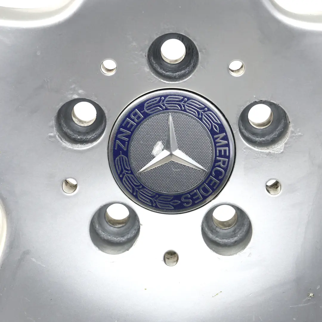 Mercedes W220 Silver Cerchio In Lega 17" 7.5J ET:46 5 Doppie Razze A2204012402