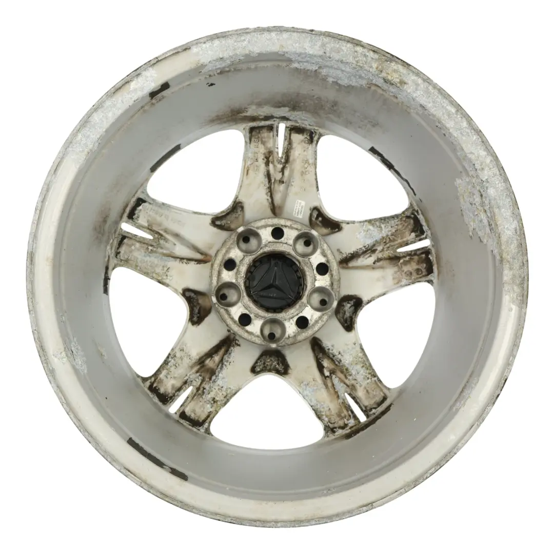 Mercedes W220 Silver Cerchio In Lega 17" 7.5J ET:46 5 Doppie Razze A2204012402