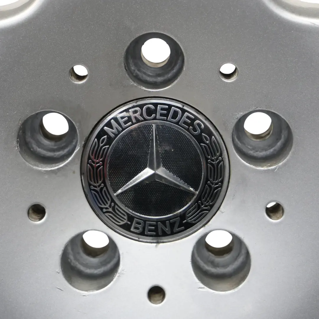 Mercedes W220 Silver Wheel Alloy Rim 17" 7.5J ET:46 5 Double Spoke A2204012402