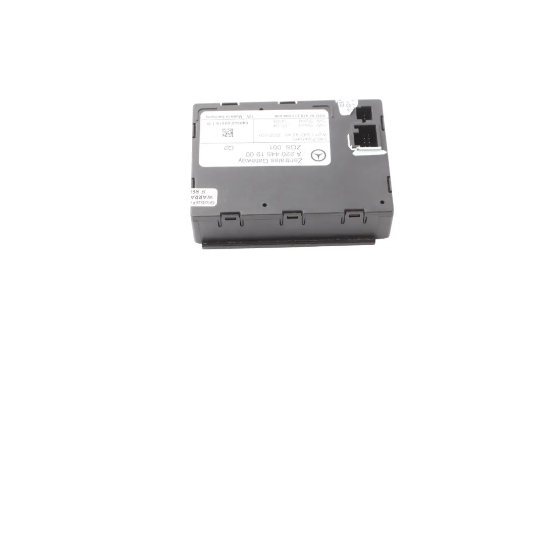 Mercedes W220 Central Gateway Control Unit Module ECU A2204451900