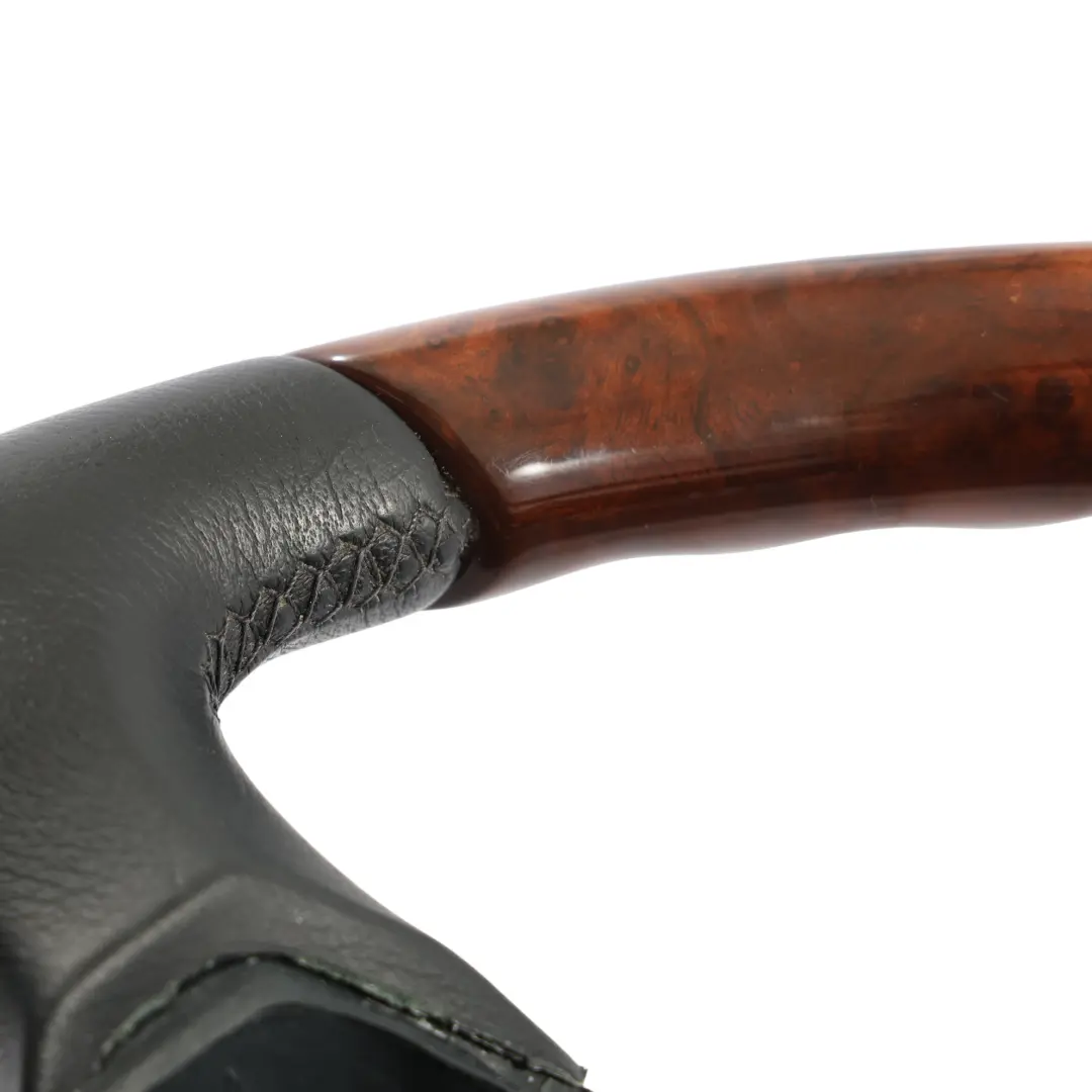 Mercedes C215 W220 Volant Cuir En Ronce De Noyer A2204600503