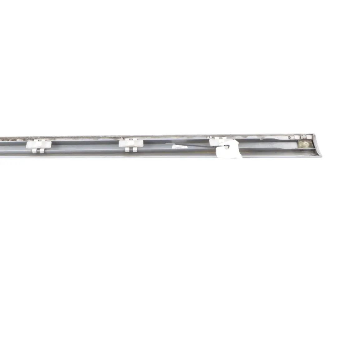Mercedes W220 Front Right O/S Door Trim Strip Brilliant Silver Metallic - 9744
