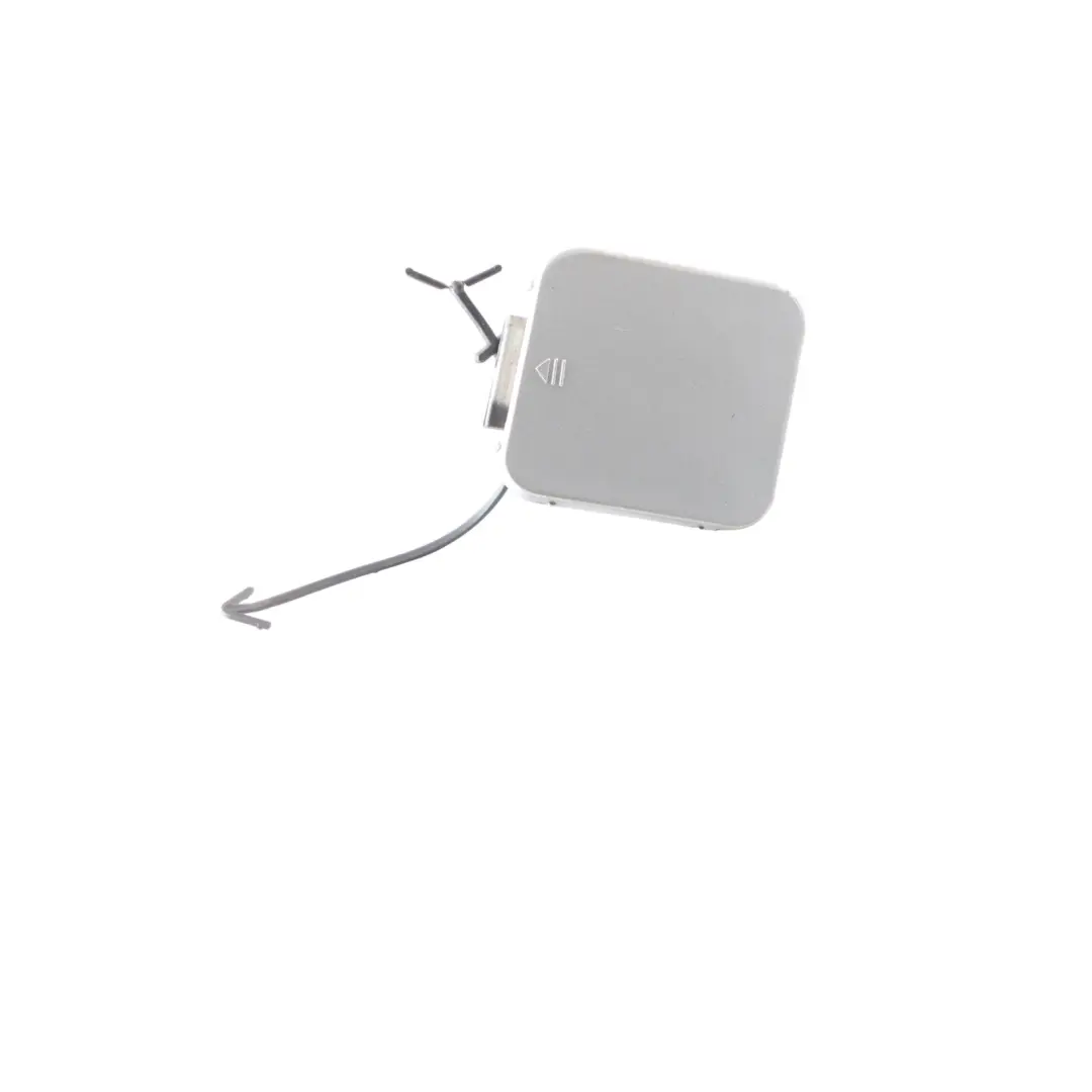 Mercedes W220 Rear Bumper Towing Eye Cover Trim Cap Brilliant Silver - 744