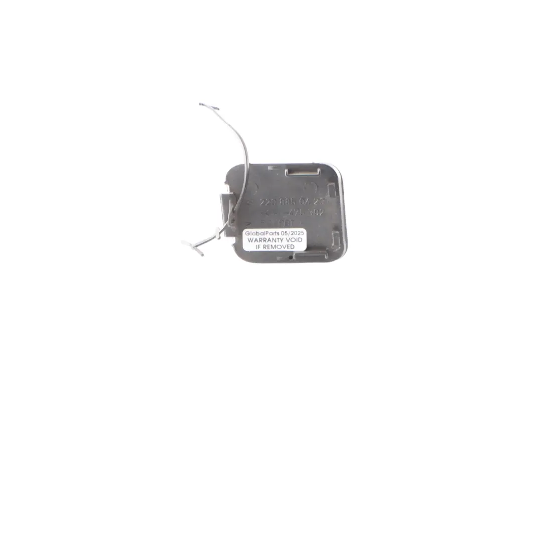 Mercedes W220 Rear Bumper Towing Eye Cover Trim Cap Brilliant Silver - 744