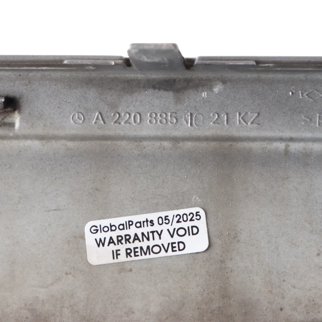 Mercedes W220 Rear Bumper Moulding Right O/S Brilliant Silver 9744 A2208851021