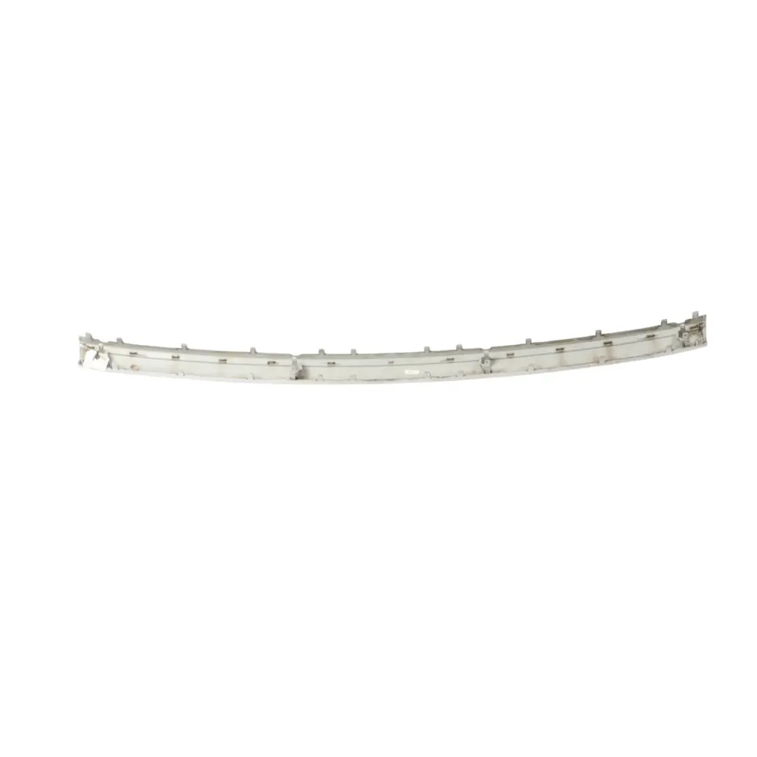 Mercedes W220 Rear Bumper Central Trim Strip Brilliant Silver Metallic - 9744
