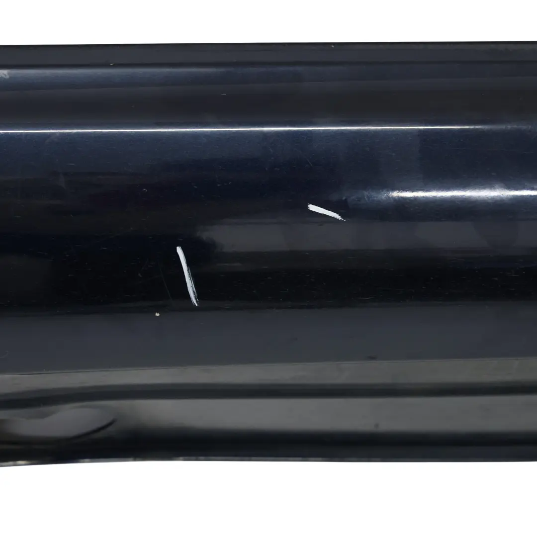 Mercedes W221 Door Sill Cover Side Skirt Right O/S Cavansite Blue Metallic - 890