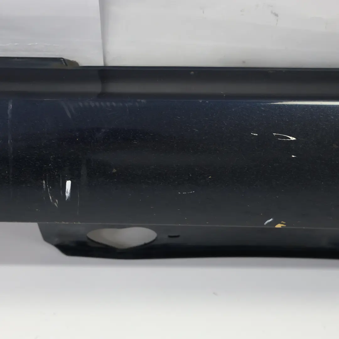 Mercedes W221 Door Sill Cover Side Skirt Right O/S Cavansite Blue Metallic - 890