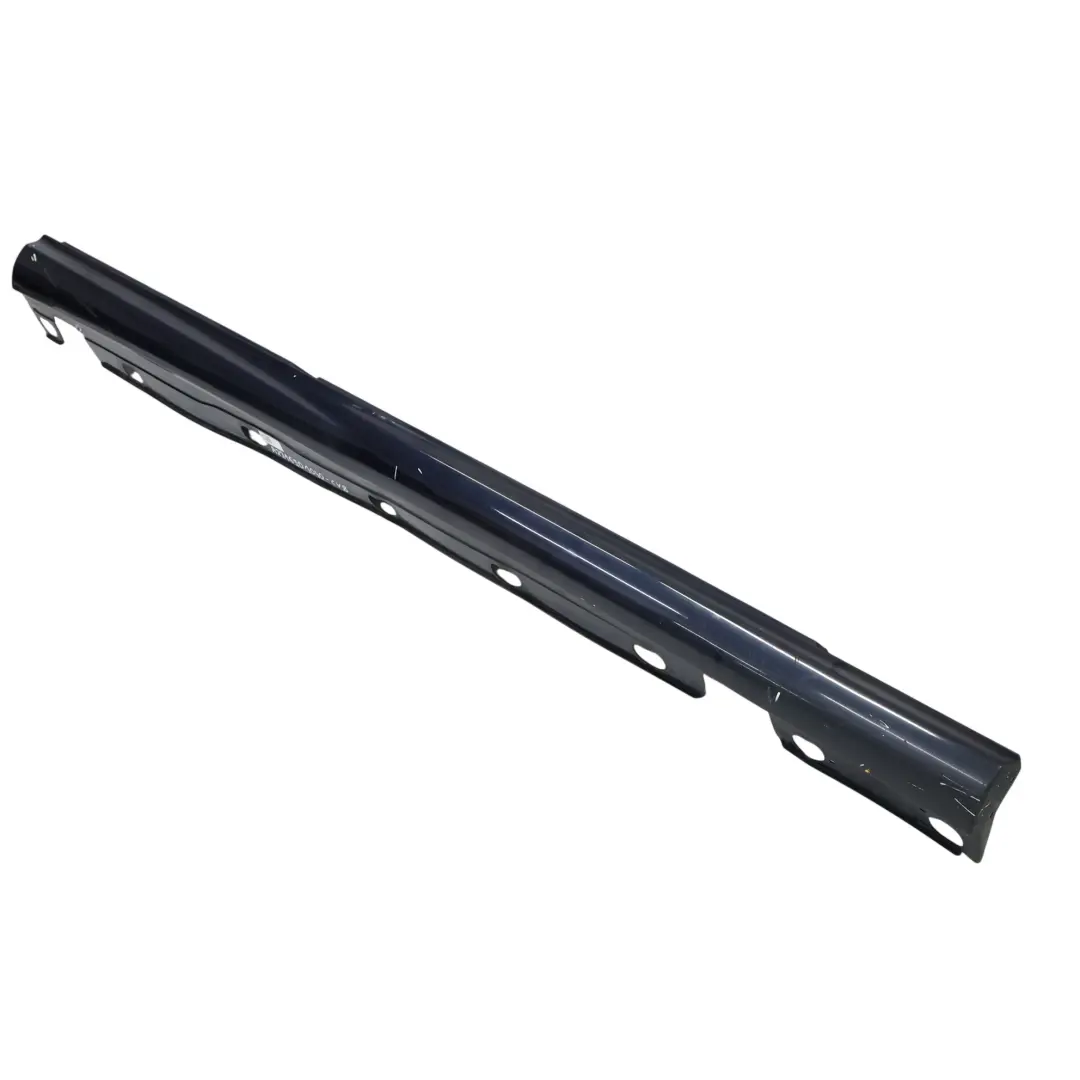 Mercedes W221 Door Sill Cover Side Skirt Right O/S Cavansite Blue Metallic - 890