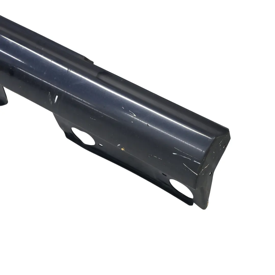 Mercedes W221 Door Sill Cover Side Skirt Right O/S Cavansite Blue Metallic - 890