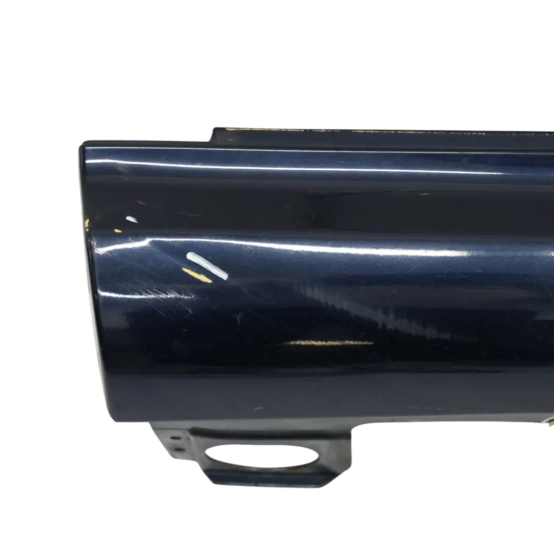 Mercedes W221 Door Sill Cover Side Skirt Right O/S Cavansite Blue Metallic - 890