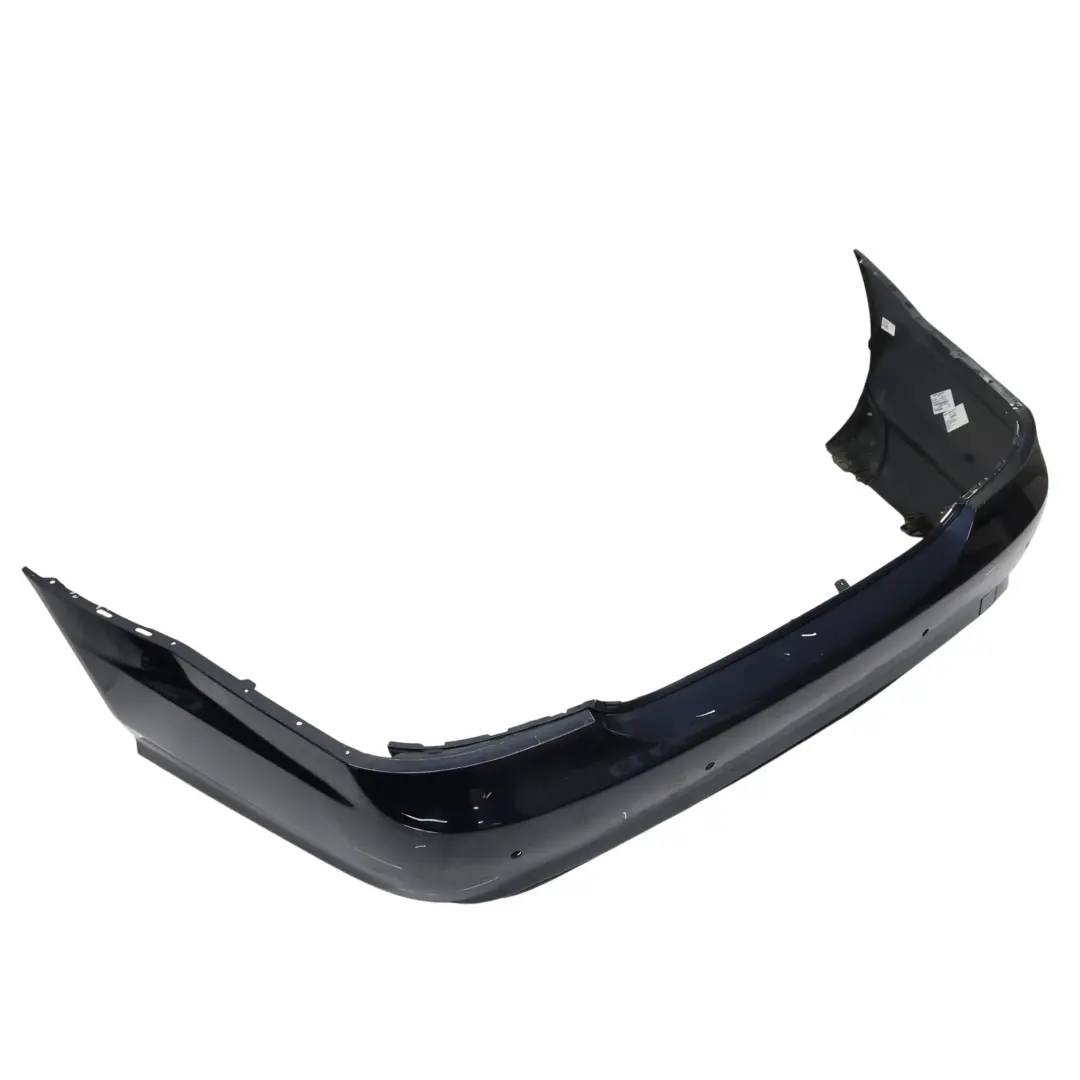 Mercedes W221 Rear Bumper Trim V8 Facelift AMG Cavansite Blue Metallic - 890