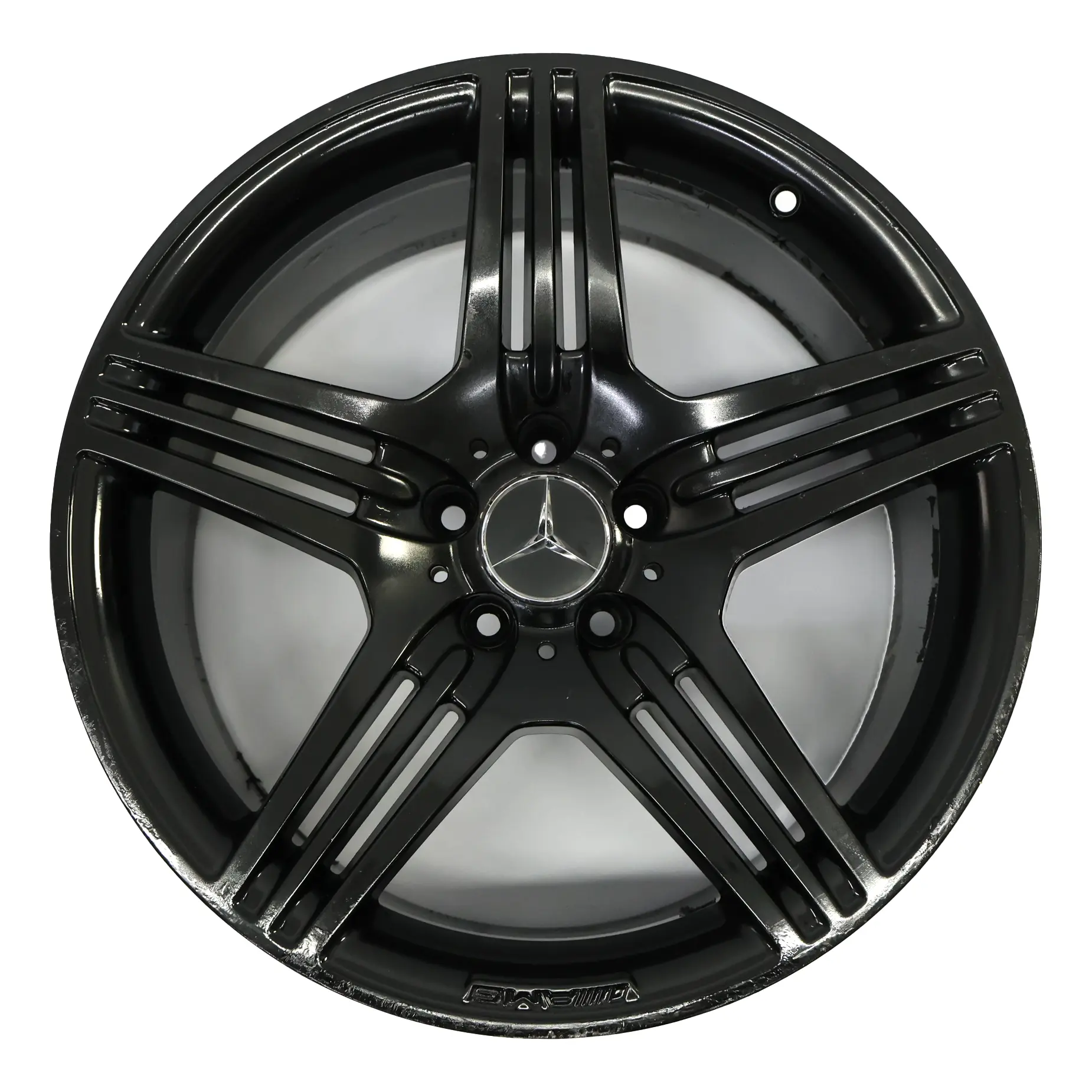 Mercedes SL R230 AMG Rear Black Wheel Alloy Rim 19" 9.5J ET:31 A2304015502
