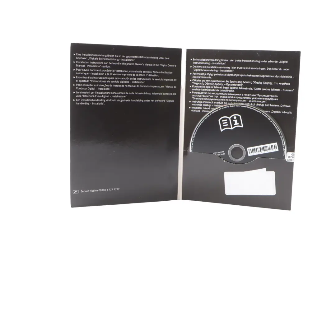 Mercedes Owner's Manual CD Digital Instructions Guide A2315849000