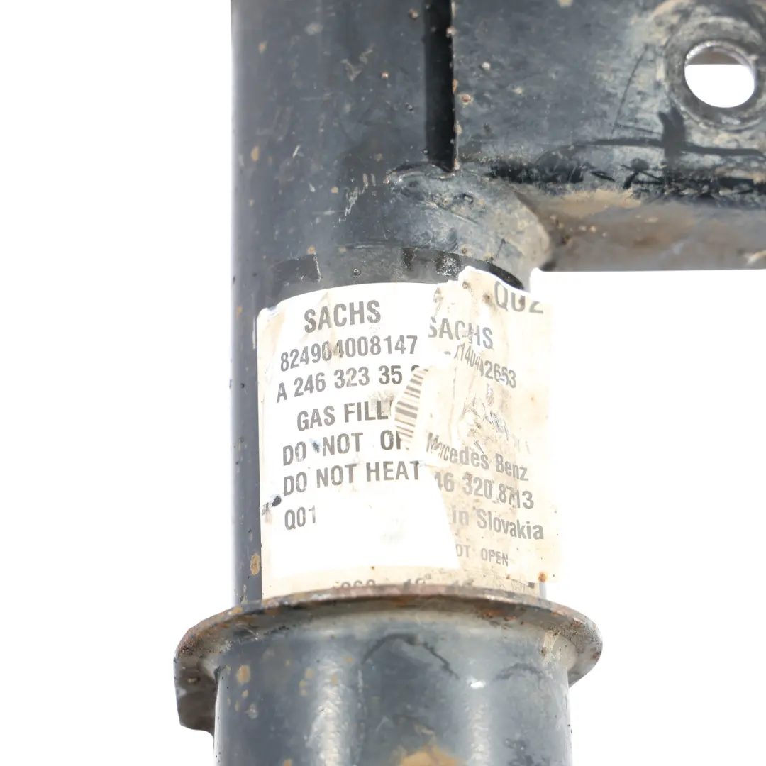 Mercedes W246 B180 CDI Suspensión Delantera Muelle Strut Izquierdo A2463233500
