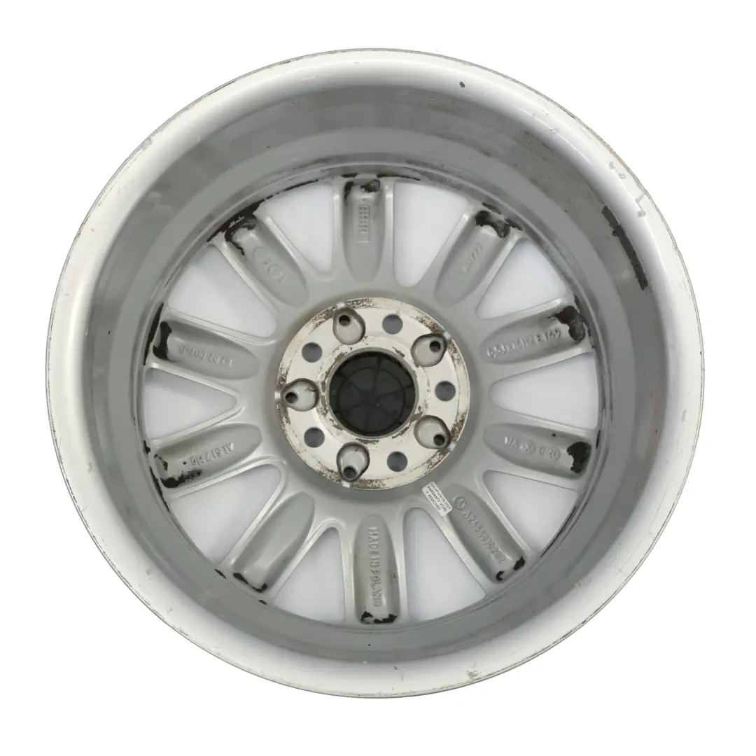 Mercedes W176 W246 Silber 10-Spoke Alufelge Alu Felge 16" ET:58 6,5J A2464010202