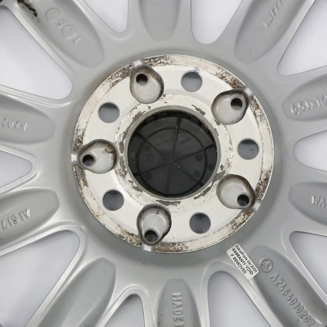 Mercedes W176 W246 Silber 10-Spoke Alufelge Alu Felge 16" ET:58 6,5J A2464010202