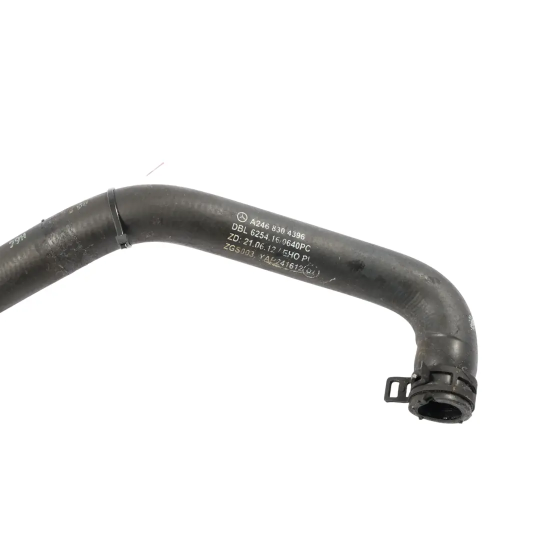 Mercedes W176 OM607 Diesel Water Coolant Hose Line Tube Pipe A2468304396