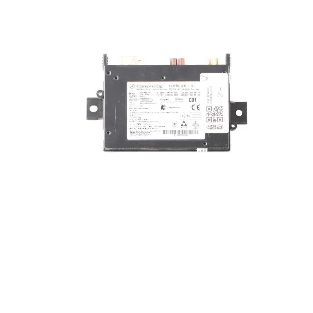 Telematic Control Module Mercedes W447 W907 W910 Telematics Unit A2479002513