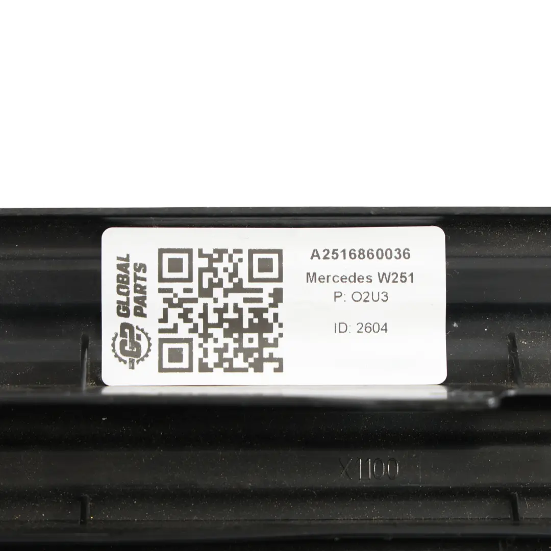 Mercedes W251 Seuil Entrée Garniture Intérieure Avant Gauche Noir A2516860036
