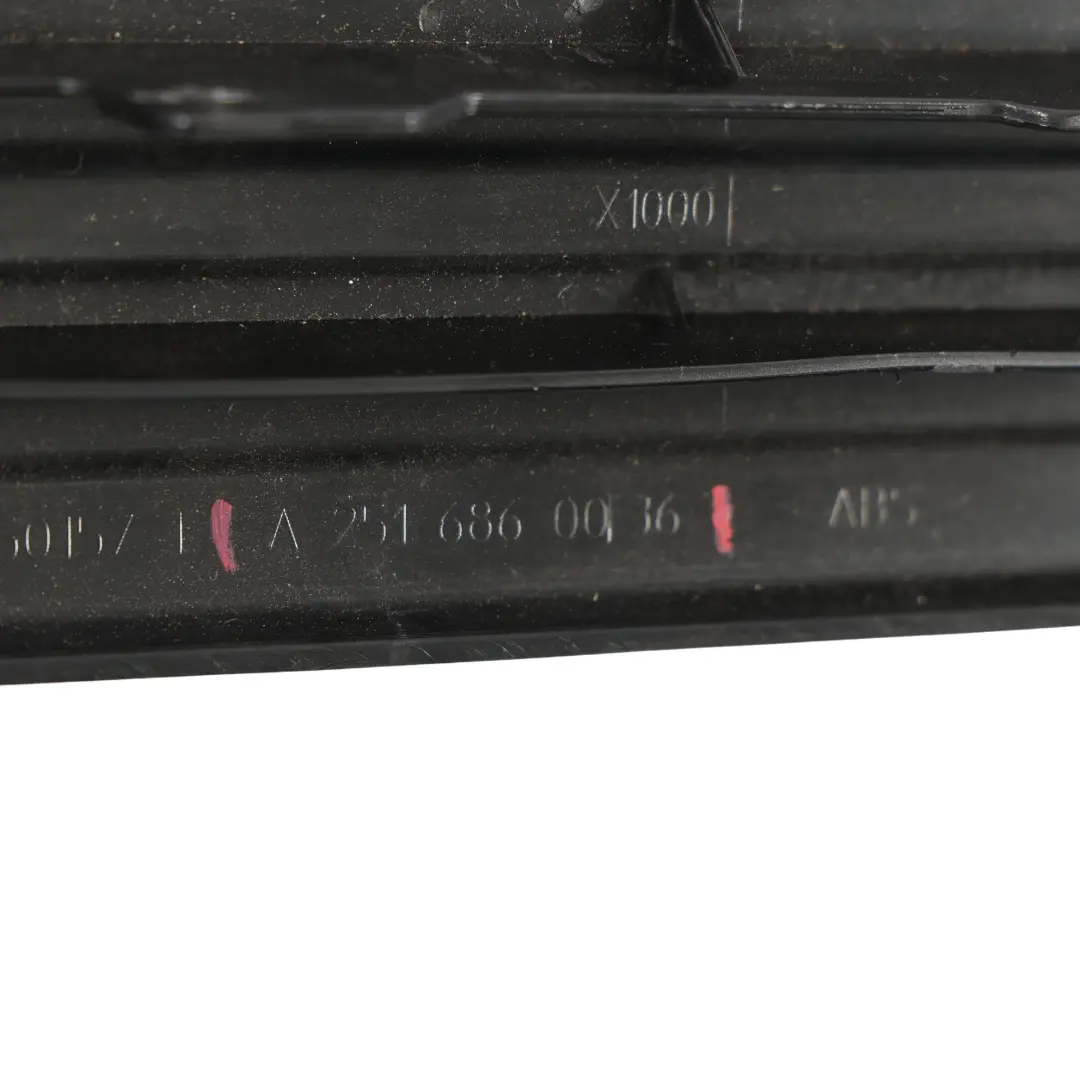 Mercedes W251 Seuil Entrée Garniture Intérieure Avant Gauche Noir A2516860036