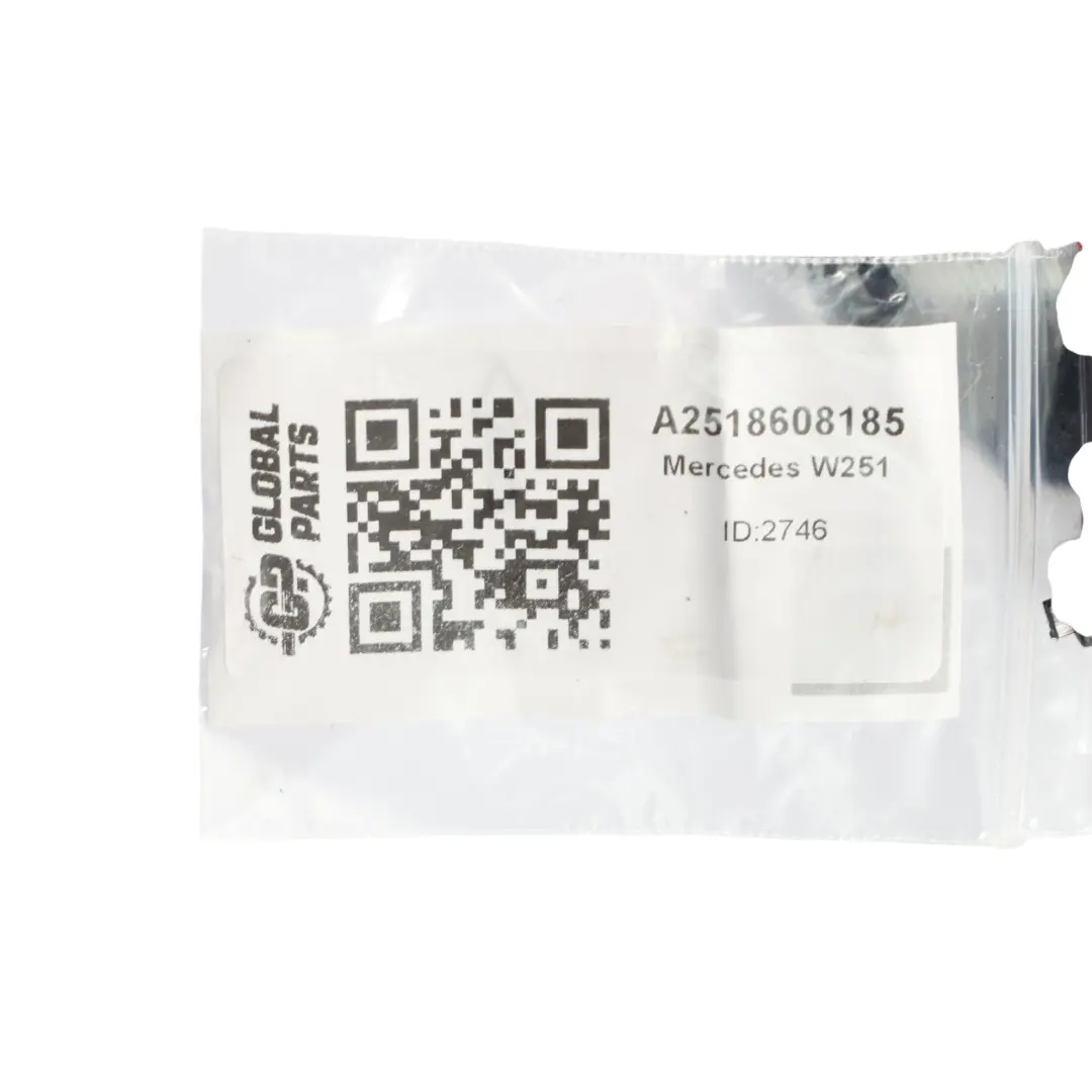 Mercedes W251 Dritte Reihe Hinten Klapp Sitz Gurt Links Schwarz A2518608185