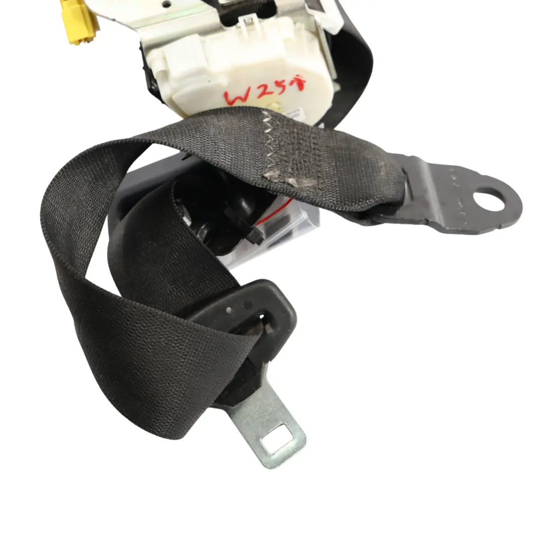 Mercedes W251 Dritte Reihe Hinten Klapp Sitz Gurt Links Schwarz A2518608185