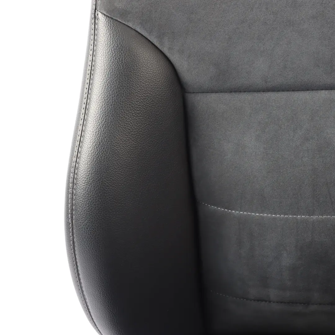 Mercedes ML W164 Sport Front Seat Electric Heated Left N/S Leather Velour Black