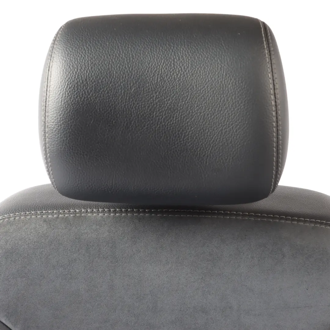 Mercedes ML W164 Sport Front Seat Electric Heated Left N/S Leather Velour Black