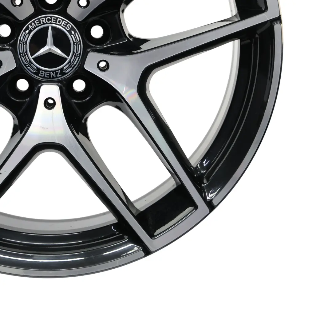 Black Wheel Rim Mercedes GLC X253 C253 Front Alloy AMG 19" 8J ET:38 A2534011800