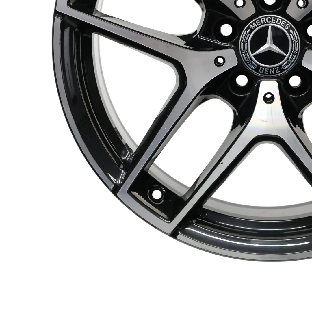 Black Wheel Rim Mercedes GLC X253 C253 Front Alloy AMG 19" 8J ET:38 A2534011800