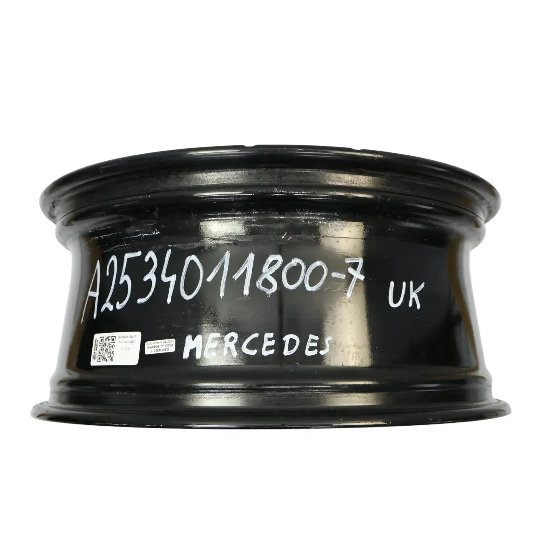 Black Wheel Rim Mercedes GLC X253 C253 Front Alloy AMG 19" 8J ET:38 A2534011800
