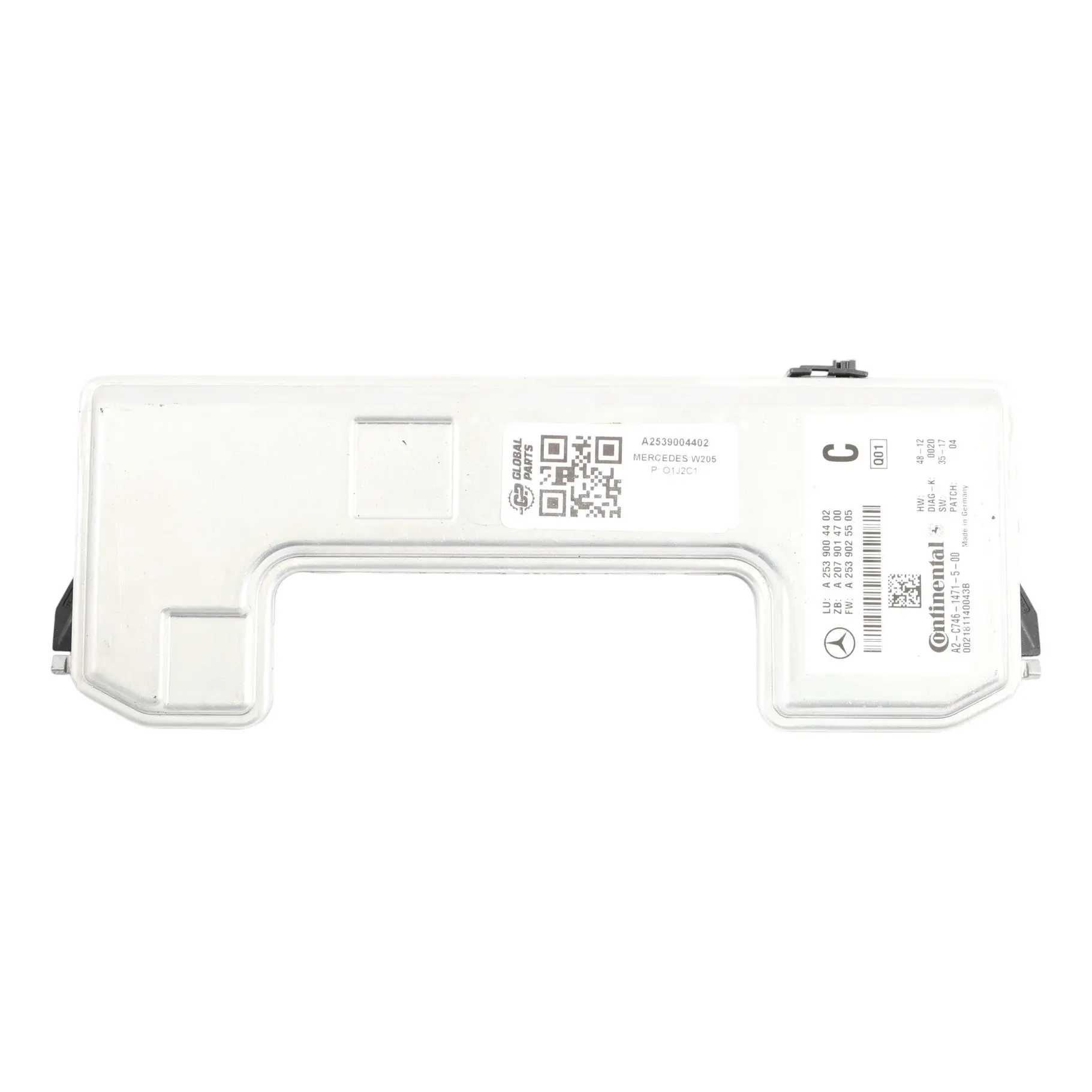Mercedes X253 Caméra Avant Pare-Brise Unité De Contrôle ECU A2539004402