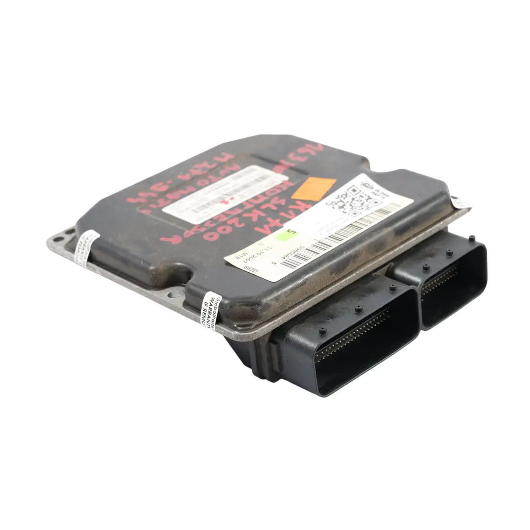 Mercedes R171 SLK 200K 184HP M271.944 Engine ECU Kit A2711535391 Key Lock