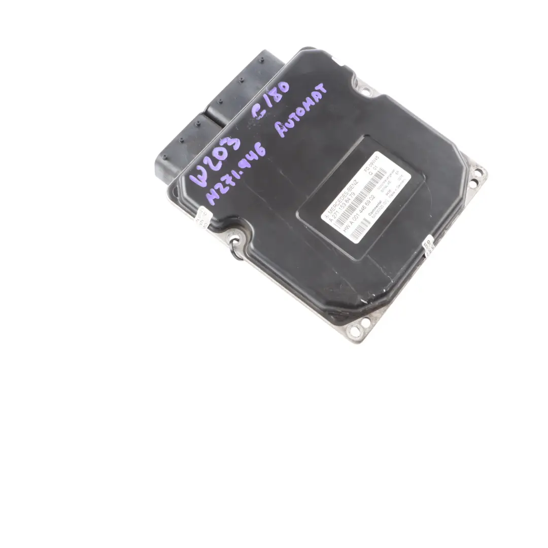 Mercedes W203 C118 M271.946 143HP Engine Control ECU A6121536379 Automatic