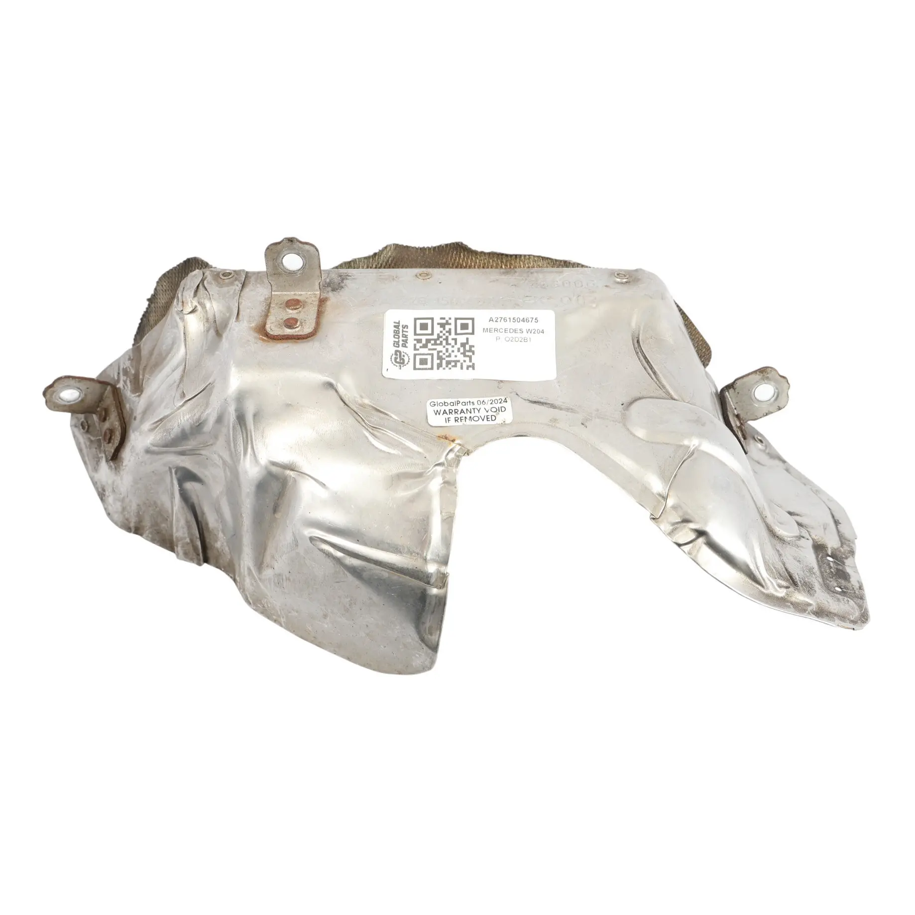 Motor Hitze Schild Mercedes W204 C207 W212 Hitze Schutz Blech A2761504675