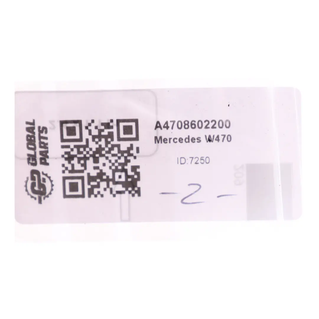 Mercedes W470 Windscreen Washer Nozzle Jet Centre A4708602200