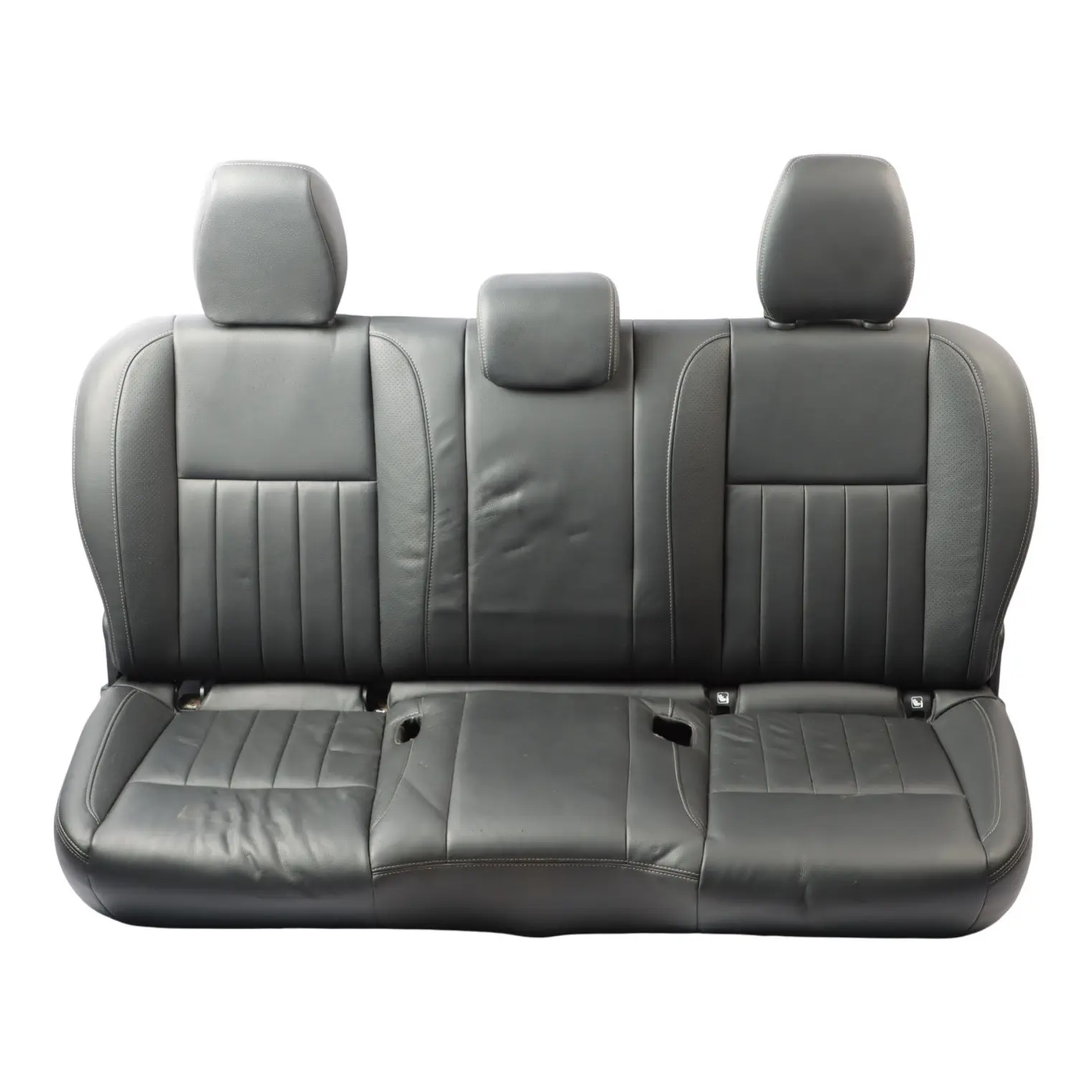 Mercedes W470 Rear Seat Bench Backrest Interior Leather Black