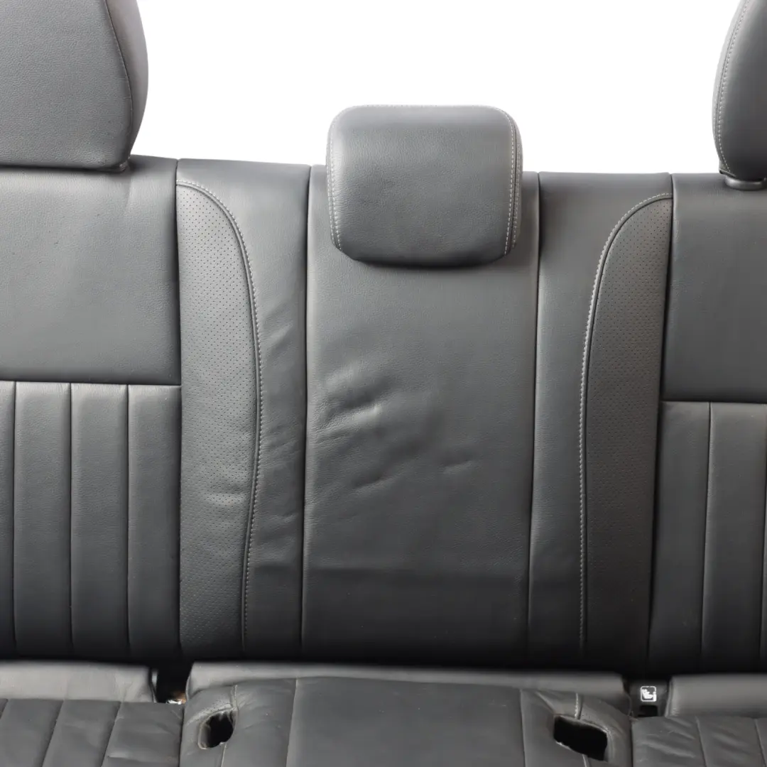 Mercedes W470 Rear Seat Bench Backrest Interior Leather Black