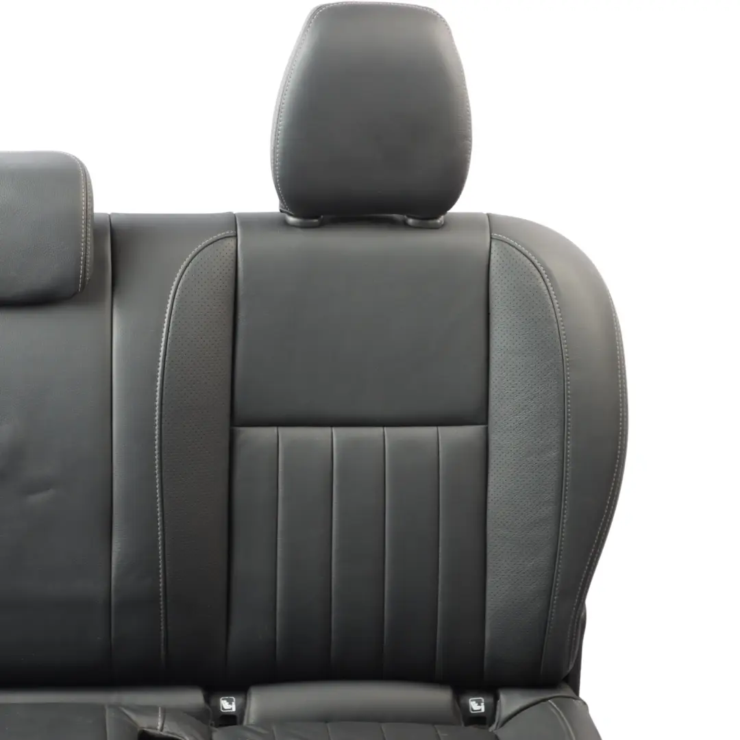 Mercedes W470 Rear Seat Bench Backrest Interior Leather Black